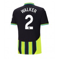 Camisa de time de futebol Manchester City Kyle Walker #2 Replicas 2º Equipamento 2024-25 Manga Curta